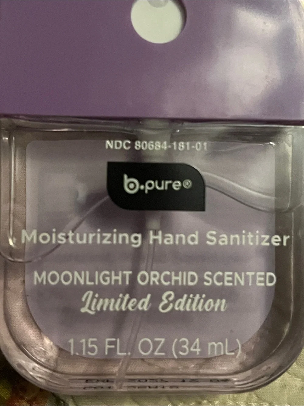 B pure moisturizing hand